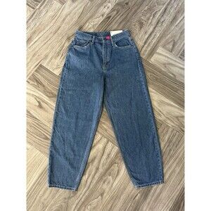 Arizona Jean Co Juniors Balloon Jean Highest Rise Loose Through Hip Thigh Zs 9